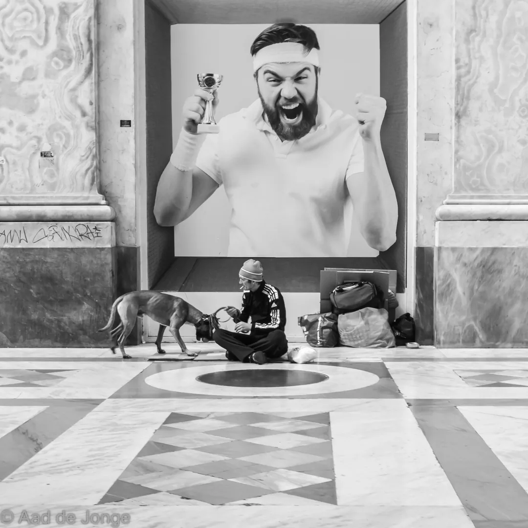 Straatfoto van Aad de Jonge