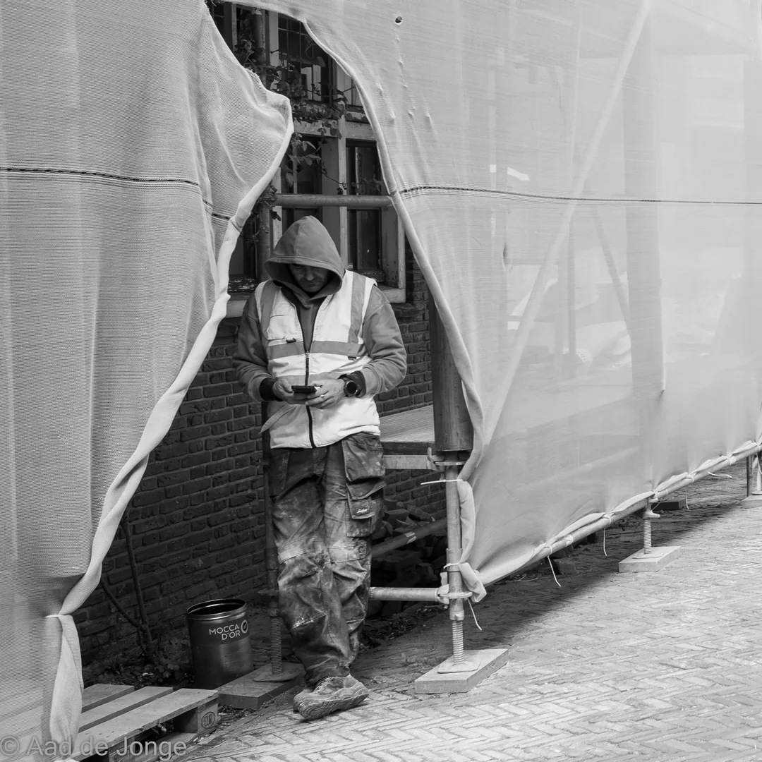 Straatfoto van Aad de Jonge