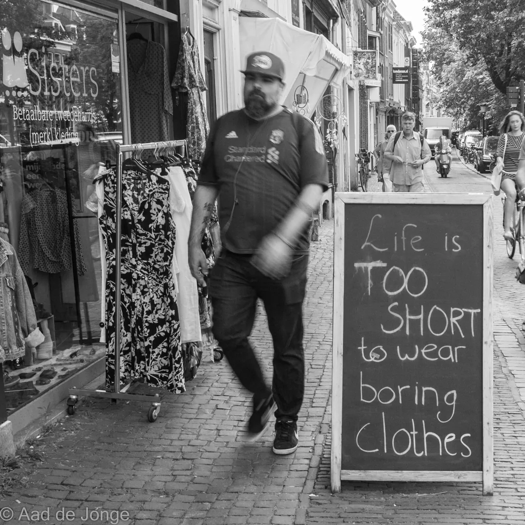 Straatfoto van Aad de Jonge