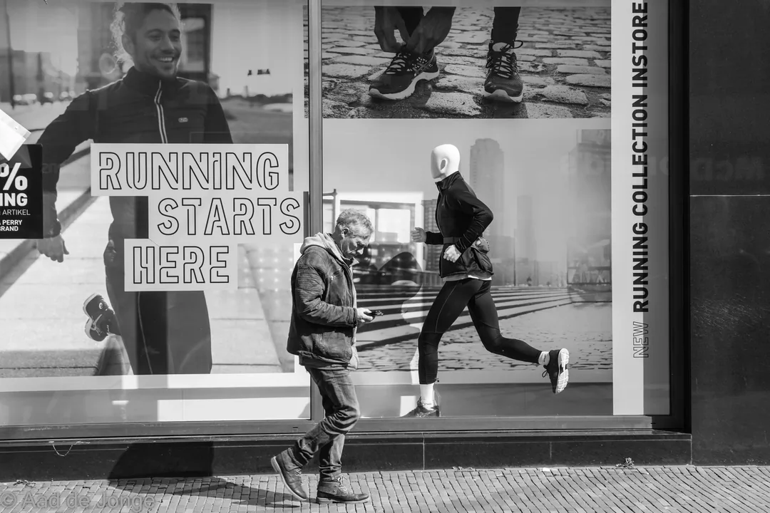 Straatfoto van Aad de Jonge